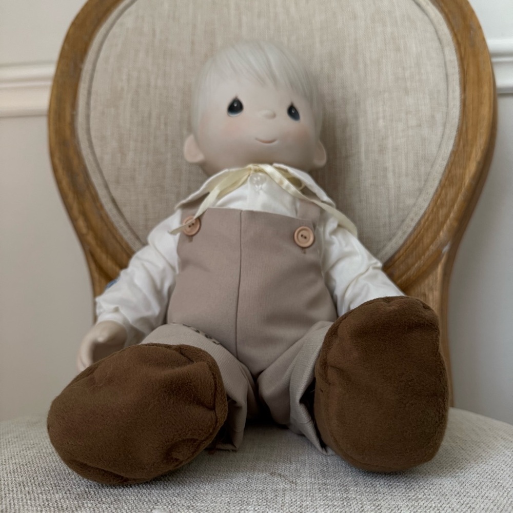 Precious Moments Porcelain Mikey Doll - Picture 4 of 11